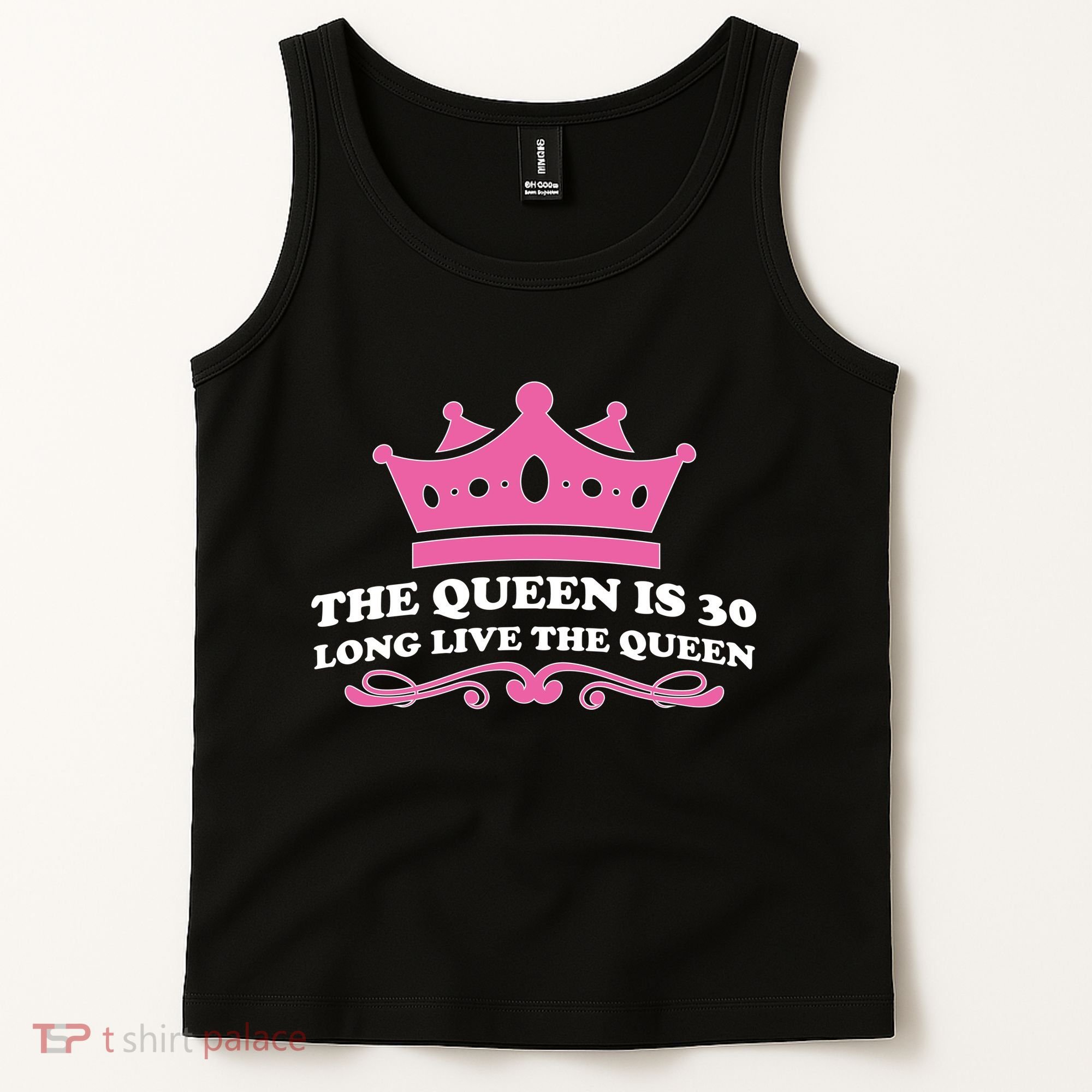 The Queen Is 30 Funny 30th Birthday Tank Top