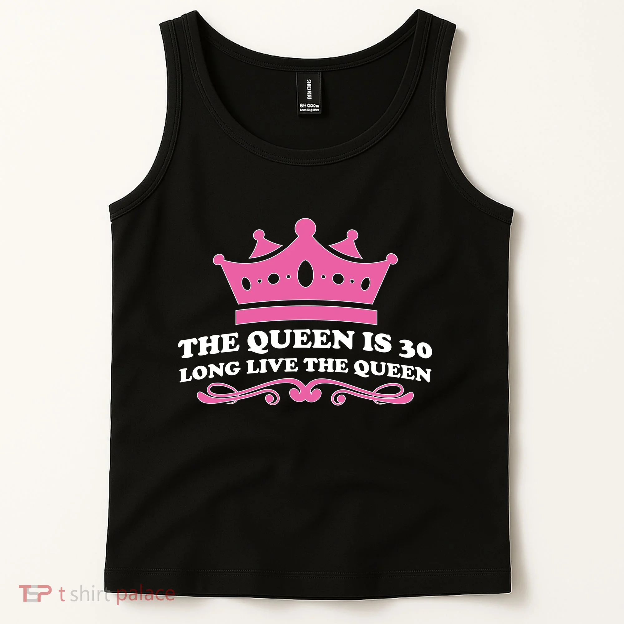 The Queen Is 30 Funny 30th Birthday Tank Top