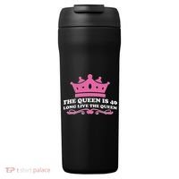 The Queen Is 40 Funny 40th Birthday 24oz Duet Stainless Steel Tumbler thumb 0