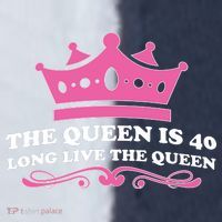 The Queen Is 40 Funny 40th Birthday Sport-Tek Competitor United Soccer Jersey thumb 4