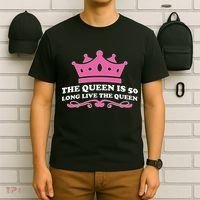 The Queen Is 50 Funny 50th Birthday T-Shirt thumb 6