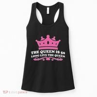 The Queen Is 50 Funny 50th Birthday Women's Tank Top thumb 0