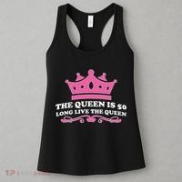The Queen Is 50 Funny 50th Birthday Women's Tank Top thumb 3