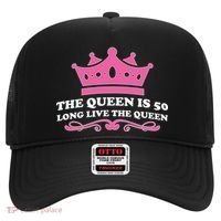 The Queen Is 50 Funny 50th Birthday Hat thumb 0