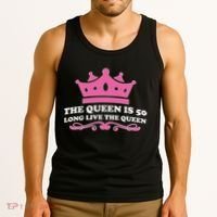The Queen Is 50 Funny 50th Birthday Tank Top thumb 3