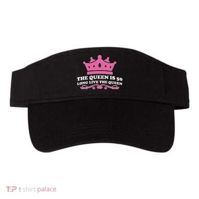 The Queen Is 50 Funny 50th Birthday Visor