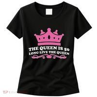 The Queen Is 50 Funny 50th Birthday Women's T-Shirt thumb 0