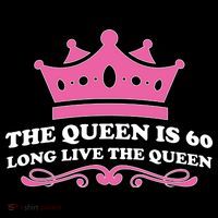 The Queen Is 60 Funny 60th Birthday Long Sleeve Shirt thumb 2