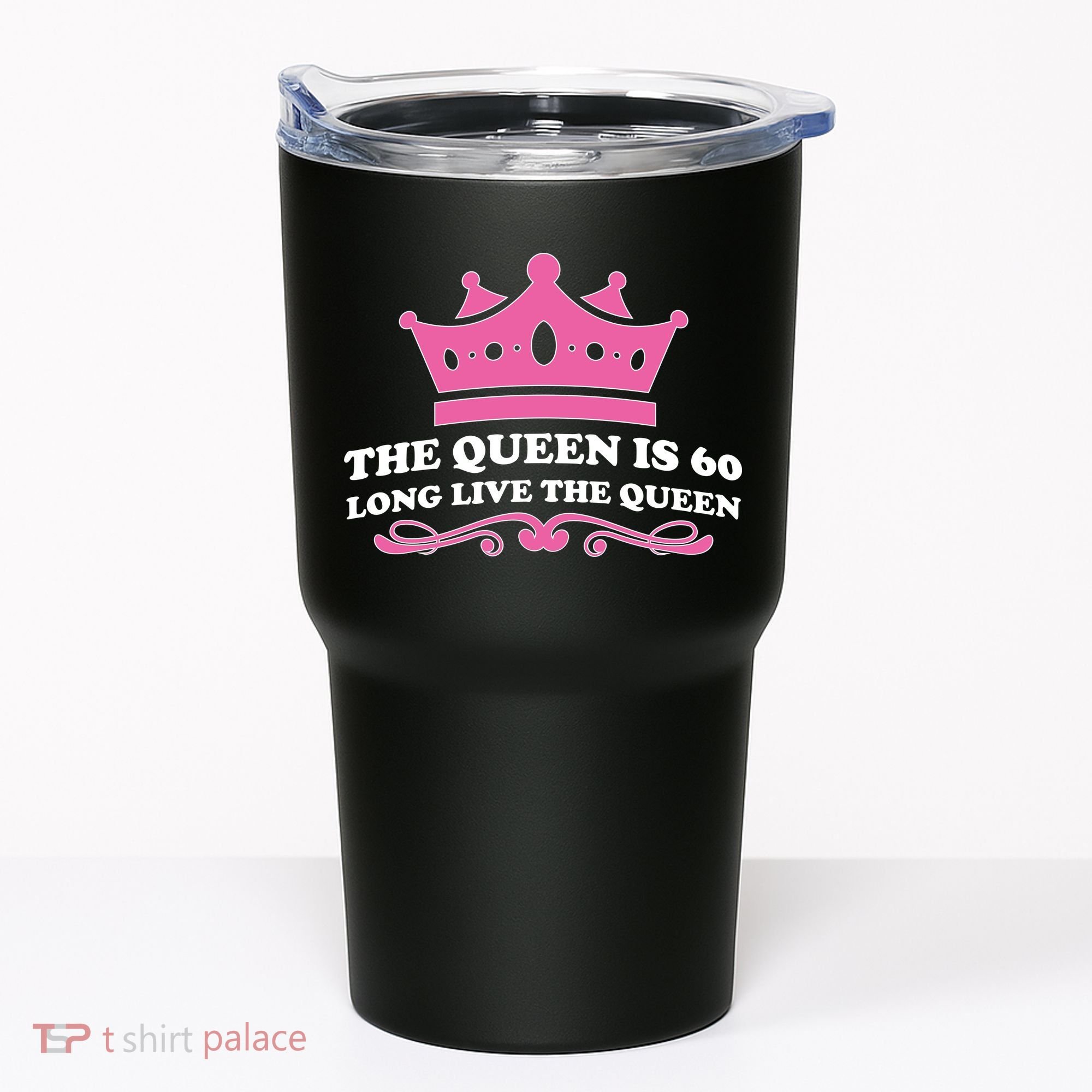 The Queen Is 60 Funny 60th Birthday Tumbler