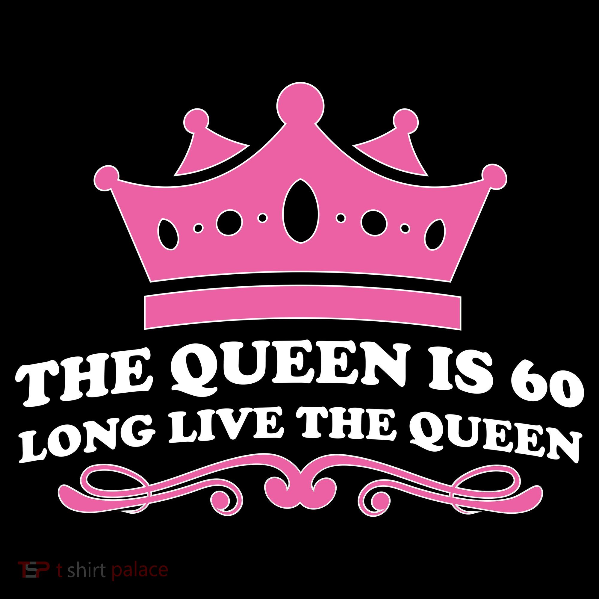 The Queen Is 60 Funny 60th Birthday Mousepad