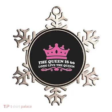 The Queen Is 60 Funny 60th Birthday Ornament