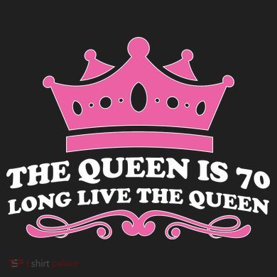 The Queen Is 70 Funny 70th Birthday 11oz C Handle Ceramic Mug