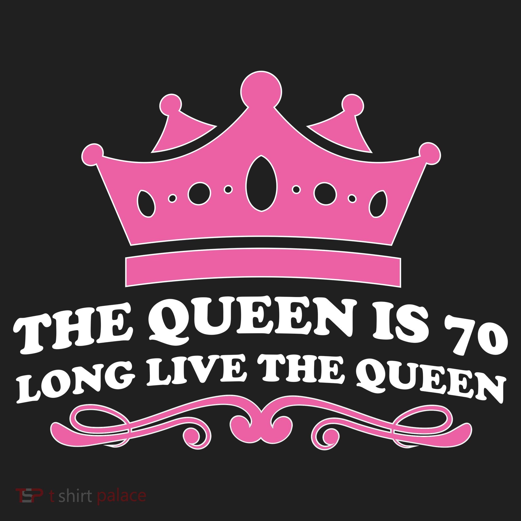 The Queen Is 70 Funny 70th Birthday Beanie