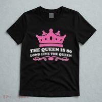 The Queen Is 80 Funny 80th Birthday T-Shirt thumb 5