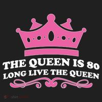 The Queen Is 80 Funny 80th Birthday Beanie thumb 2