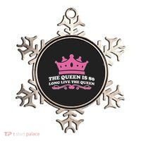 The Queen Is 80 Funny 80th Birthday Ornament thumb 0