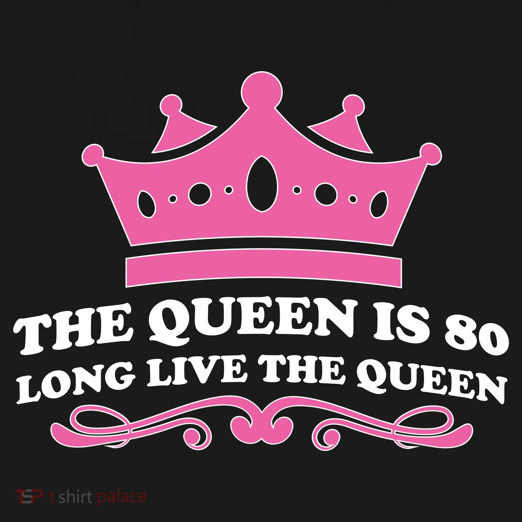 The Queen Is 80 Funny 80th Birthday Tote Bag