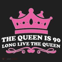 The Queen Is 90 Funny 90th Birthday Beanie thumb 2