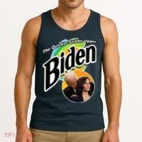 The Quicker Sniffer Upper Biden Tank Top thumb 3