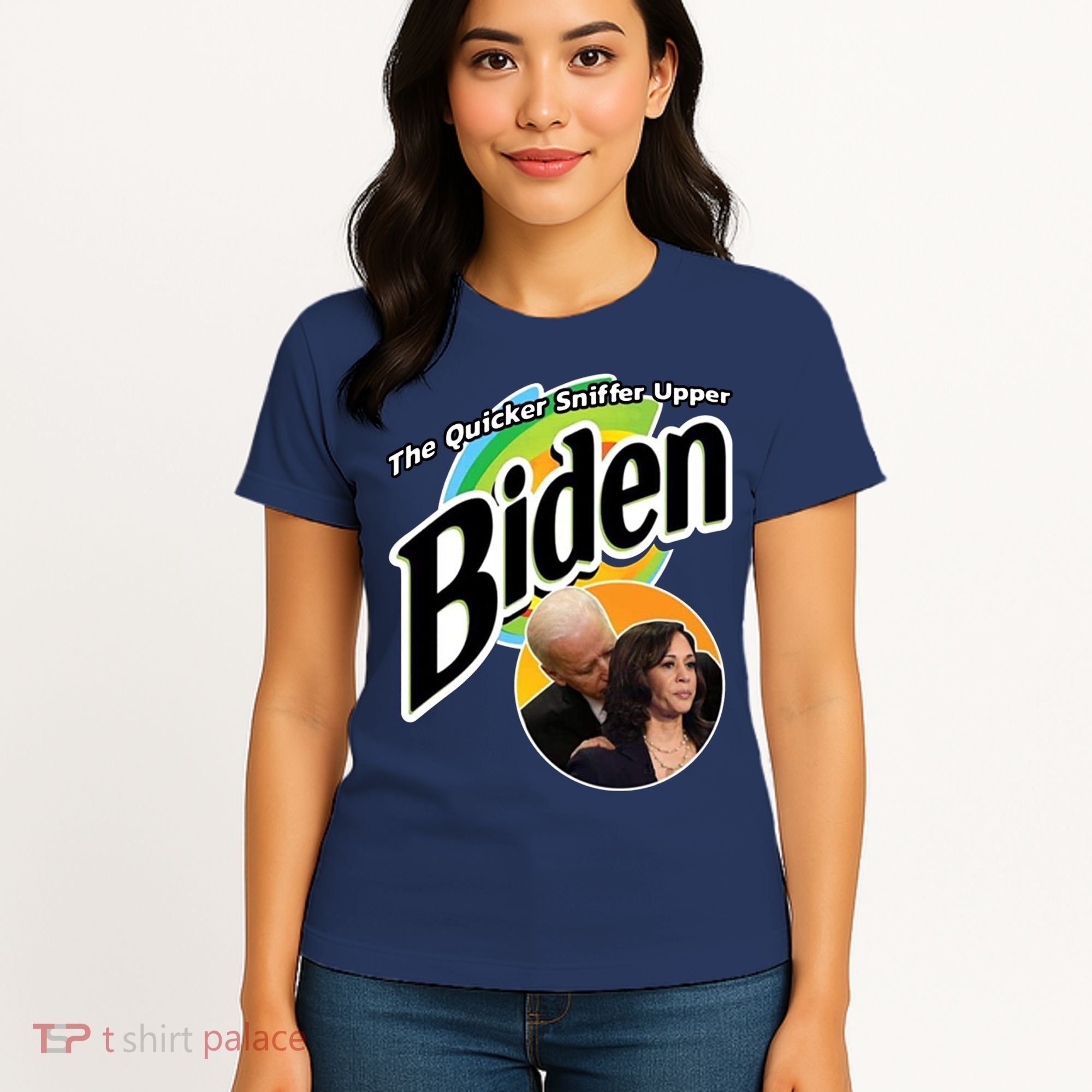 The Quicker Sniffer Upper Biden Women's T-Shirt