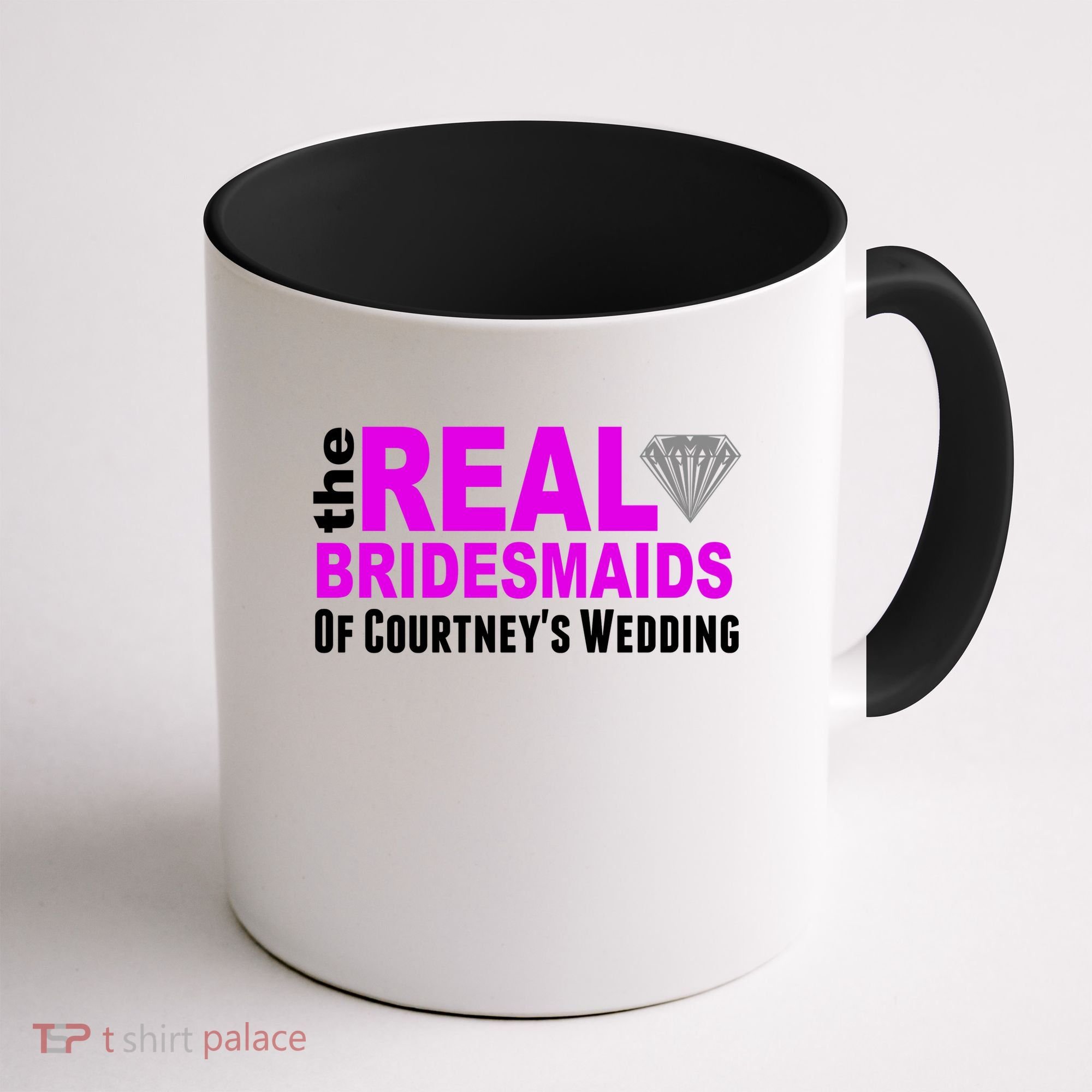 The Real Bridesmaids Of Personalize Wedding Custom  Coffee Mug