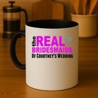 The Real Bridesmaids Of Personalize Wedding Custom  Coffee Mug thumb 4