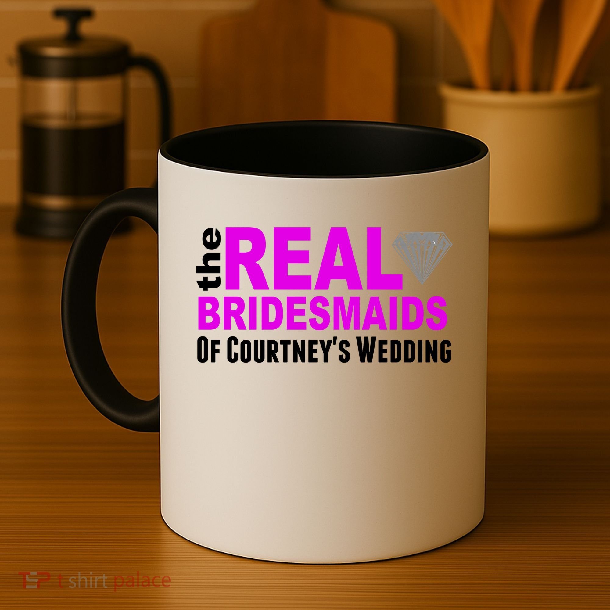 The Real Bridesmaids Of Personalize Wedding Custom  Coffee Mug