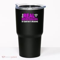 The Real Bridesmaids Of Personalize Wedding Custom  Tumbler thumb 0