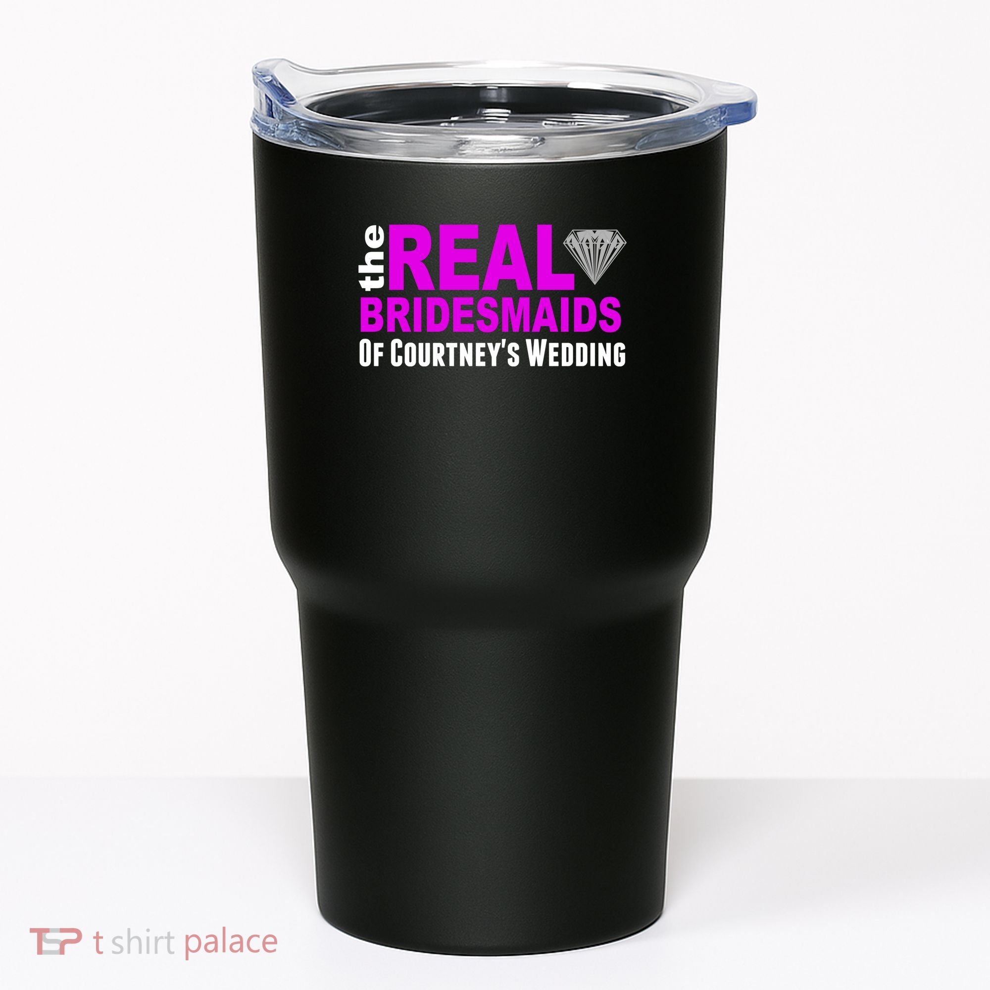 The Real Bridesmaids Of Personalize Wedding Custom  Tumbler