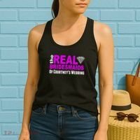 The Real Bridesmaids Of Personalize Wedding Custom  Women's Tank Top thumb 2
