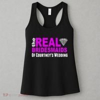 The Real Bridesmaids Of Personalize Wedding Custom  Women's Tank Top thumb 3