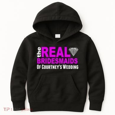 The Real Bridesmaids Of Personalize Wedding Custom  Kids Hoodie