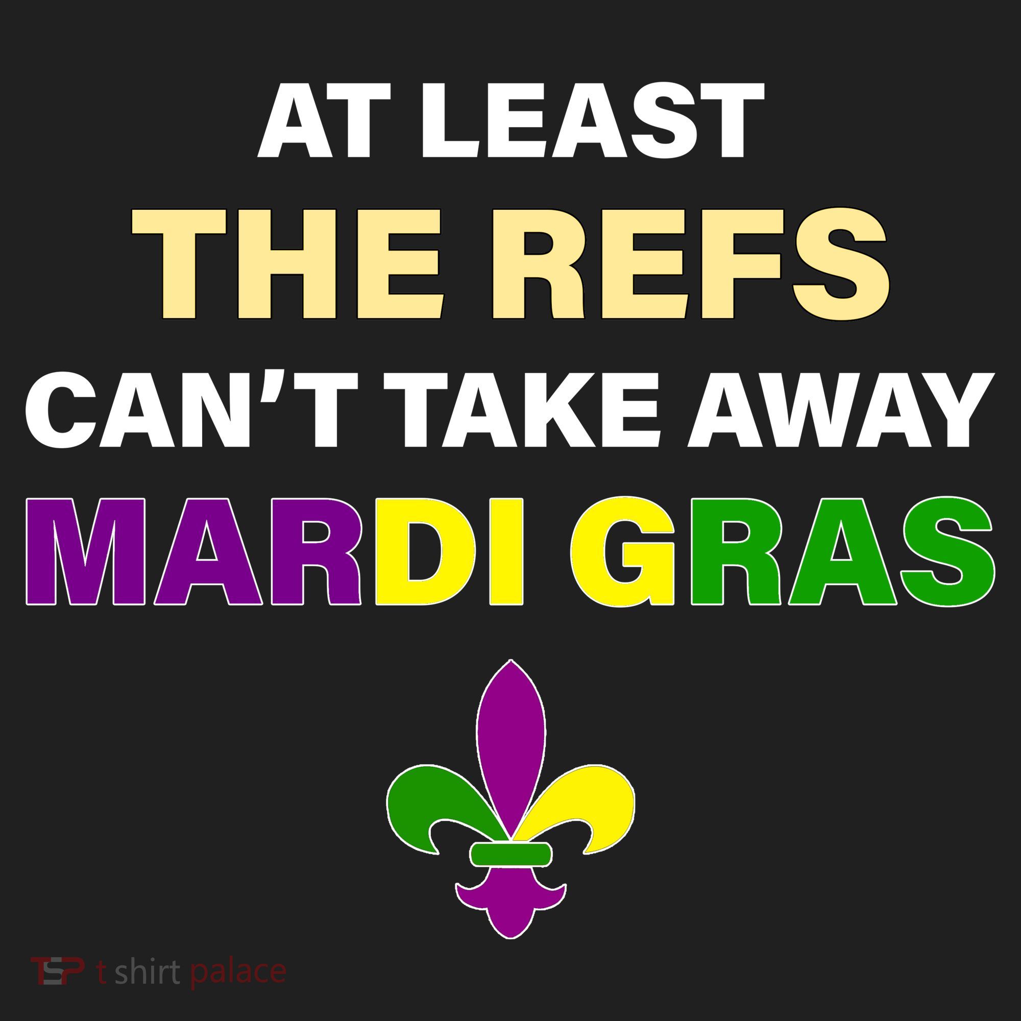 The Refs Can't Take Away Mardi Gras Beanie