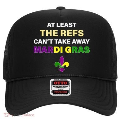 The Refs Can't Take Away Mardi Gras Hat