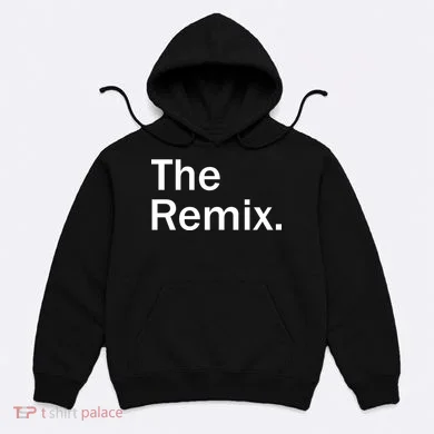 The Remix. Funny Classic Logo Hoodie