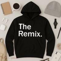 The Remix. Funny Classic Logo Hoodie thumb 3