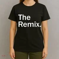 The Remix. Funny Classic Logo T-Shirt thumb 4