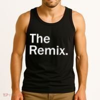 The Remix. Funny Classic Logo Tank Top thumb 3