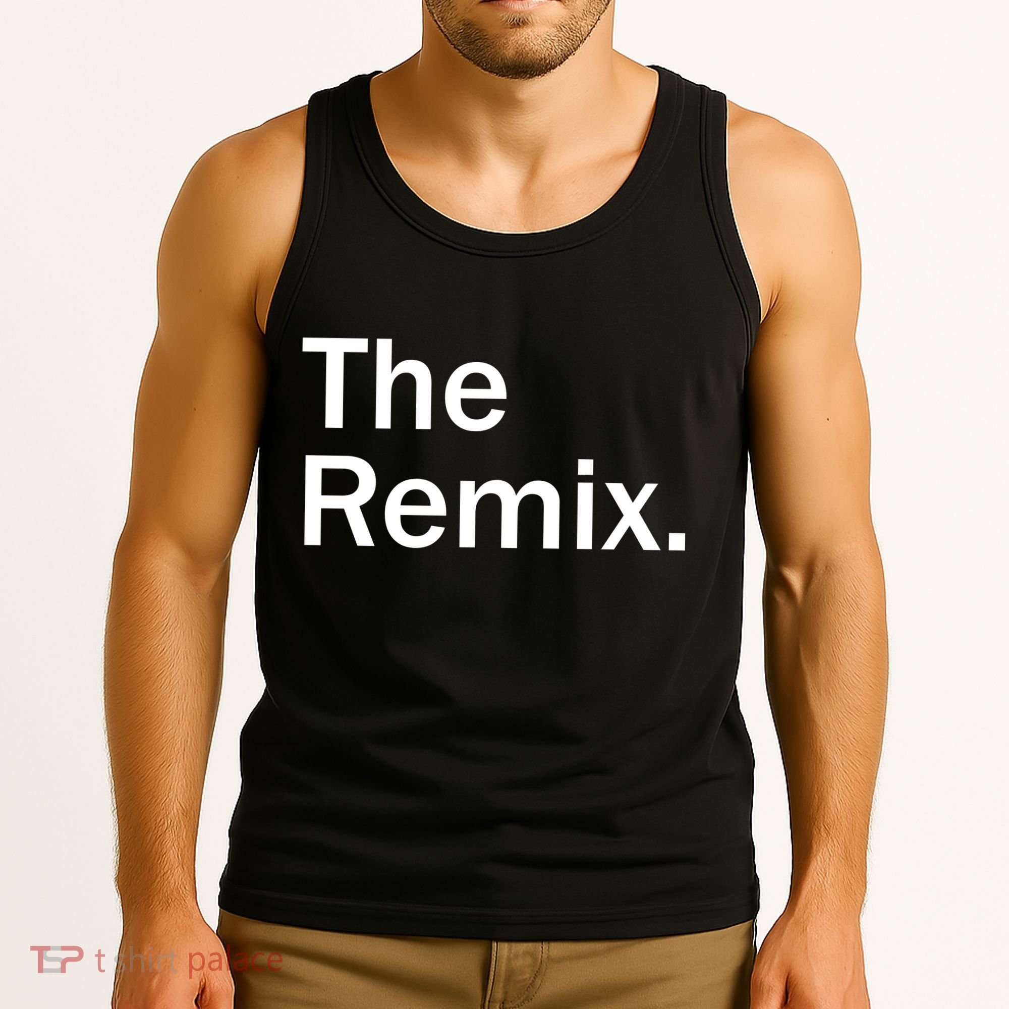 The Remix. Funny Classic Logo Tank Top