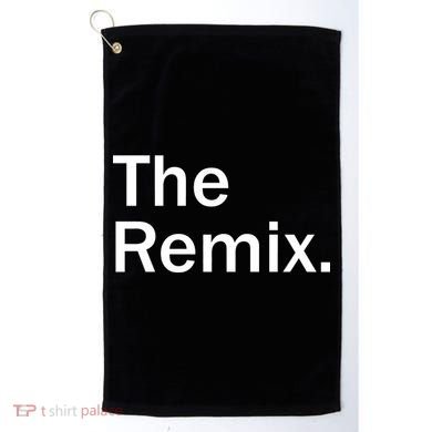 The Remix. Funny Classic Logo Golf Towel