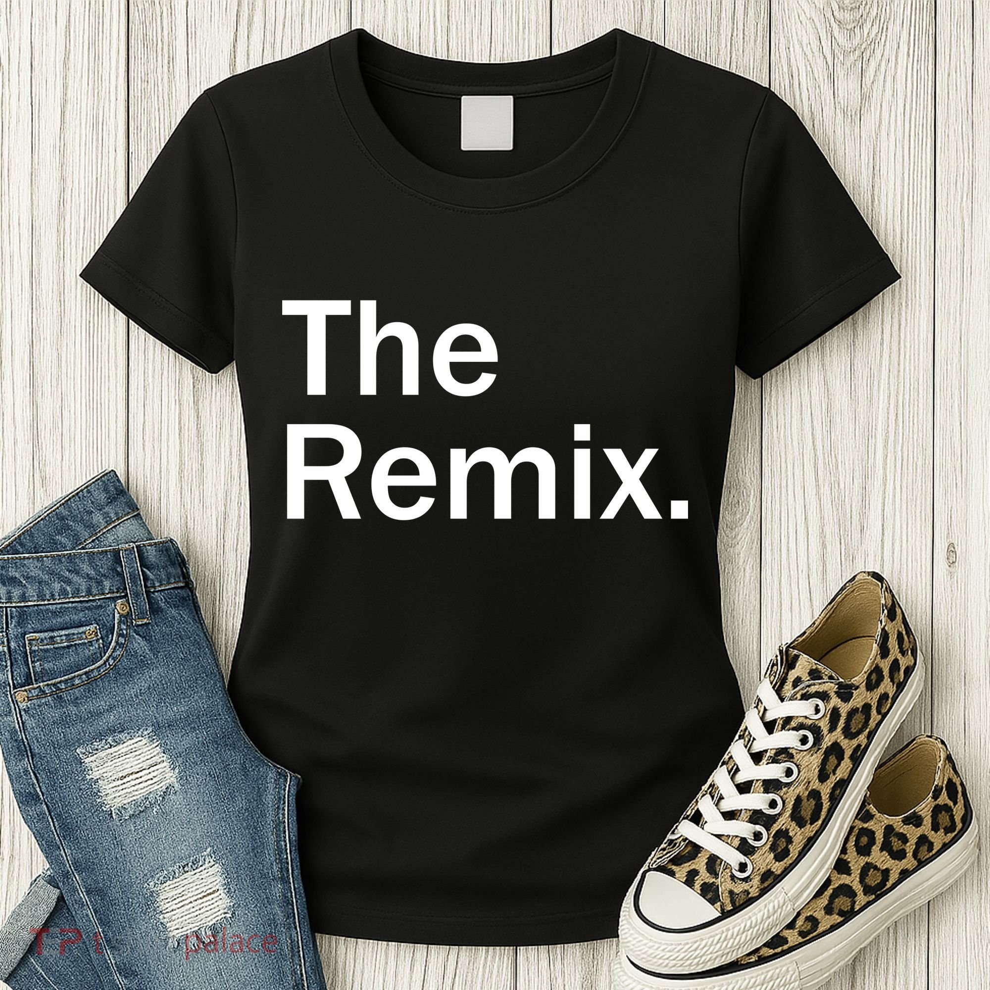 The Remix. Funny Classic Logo Women's T-Shirt