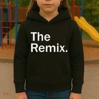 The Remix. Funny Classic Logo Kids Hoodie thumb 3