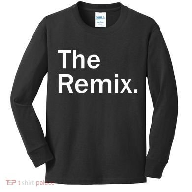 The Remix. Funny Classic Logo Kids Long Sleeve Shirt