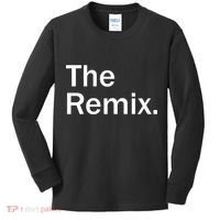 The Remix. Funny Classic Logo Kids Long Sleeve Shirt thumb 0