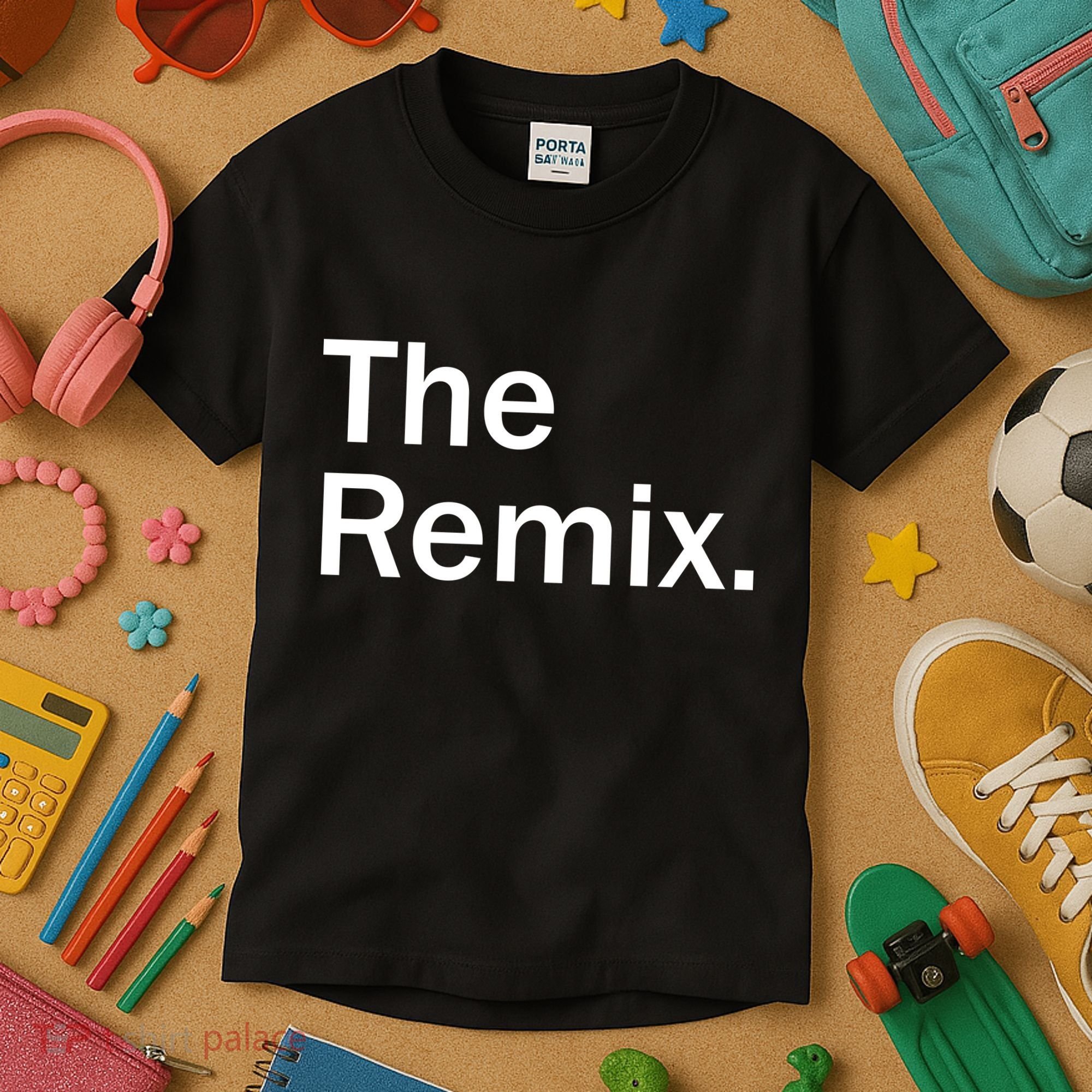 The Remix. Funny Classic Logo Kids T-Shirt