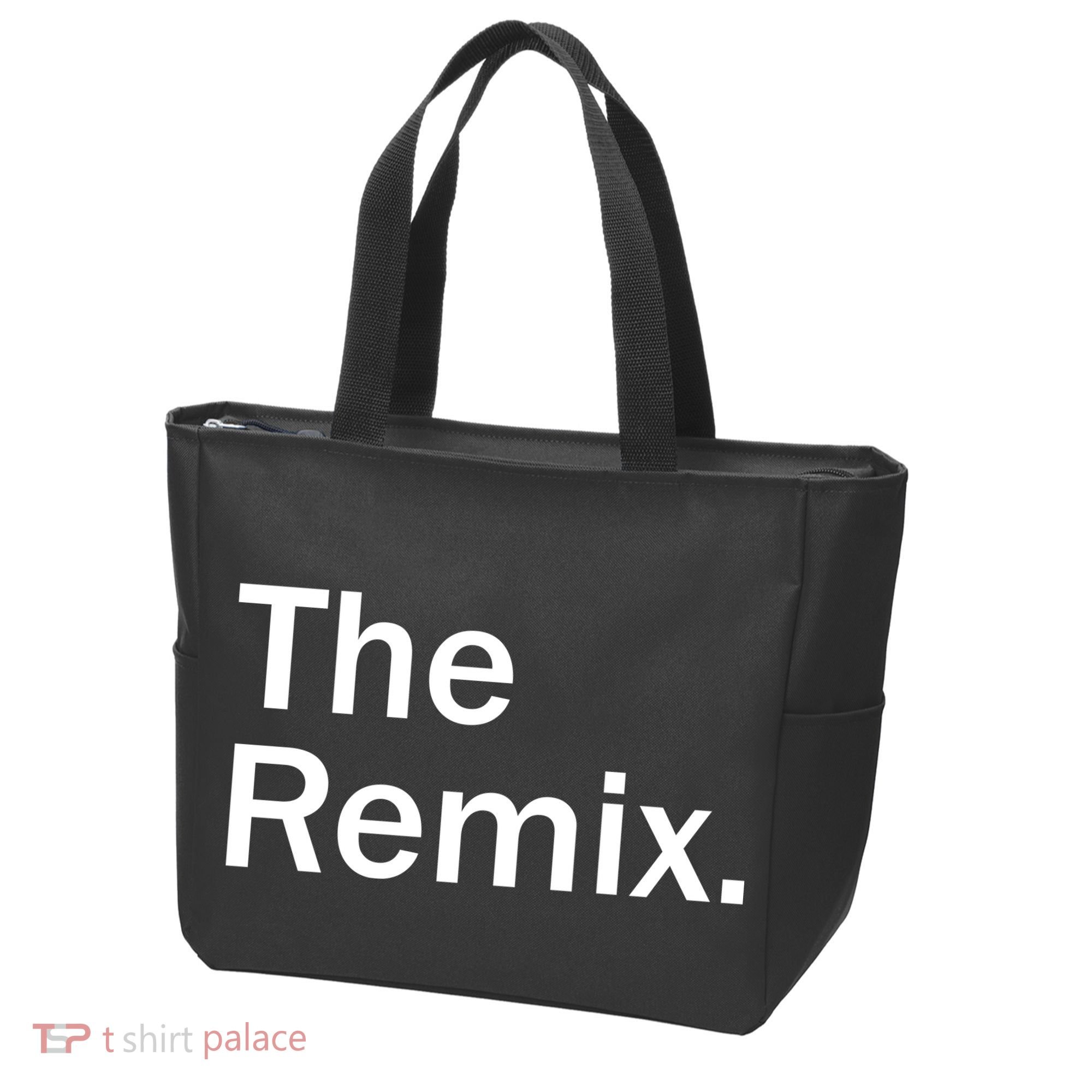 The Remix. Funny Classic Logo Tote Bag