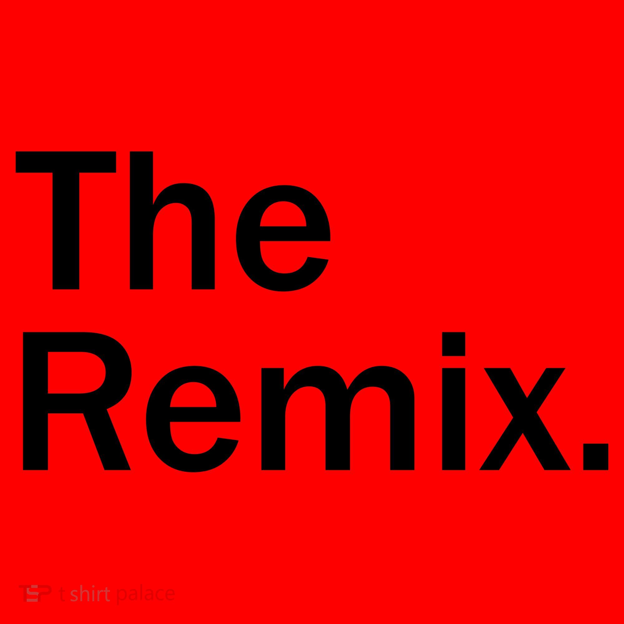 The Remix. Funny Classic Logo Santa Hat