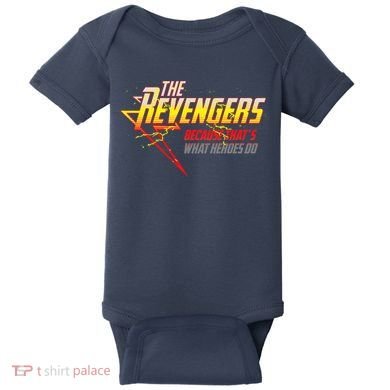 The Revengers Baby Bodysuit