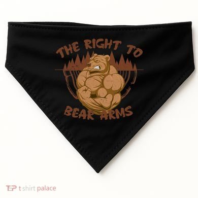 The Right To Bear Arms USA-Made Doggie Bandana