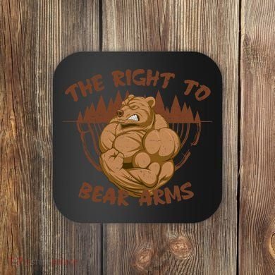 The Right To Bear Arms Coaster